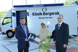 Lzs Sampaikan Sumbangan Klinik Bergerak Lembaga Zakat Selangor