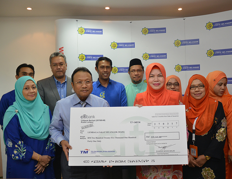 TM SELANGOR SERAH ZAKAT 225 RIBU - Lembaga Zakat Selangor